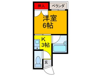間取図 グリーンブリッジＢ棟