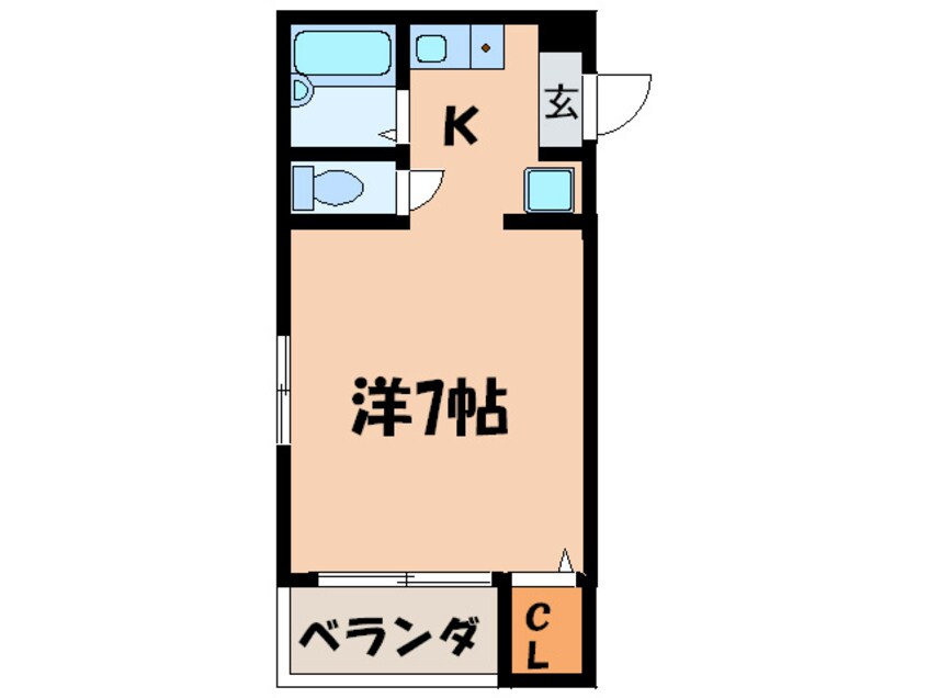 間取図 ヴィヨ－ム京都御所東