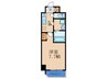 サムティ福島PORTA(909) 1Kの間取り