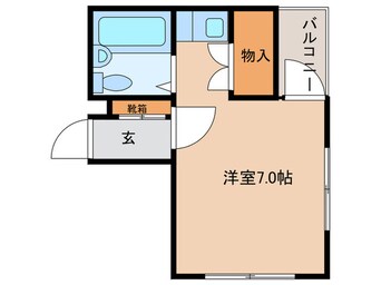 間取図 フラワ－ハイツ