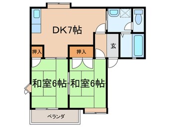 間取図 フレグランス　ジャスミン