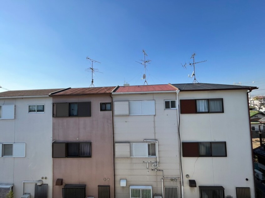 室内からの展望 パルテール八尾