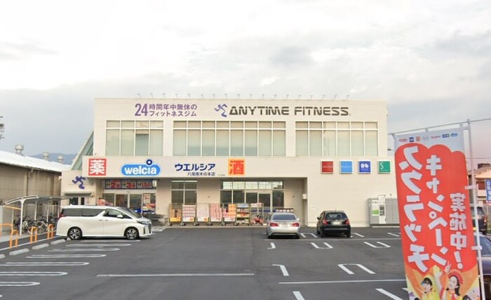 ウエルシア(ドラッグストア)まで673m パルテール八尾