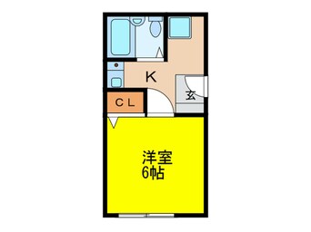 間取図 シャルマン千林