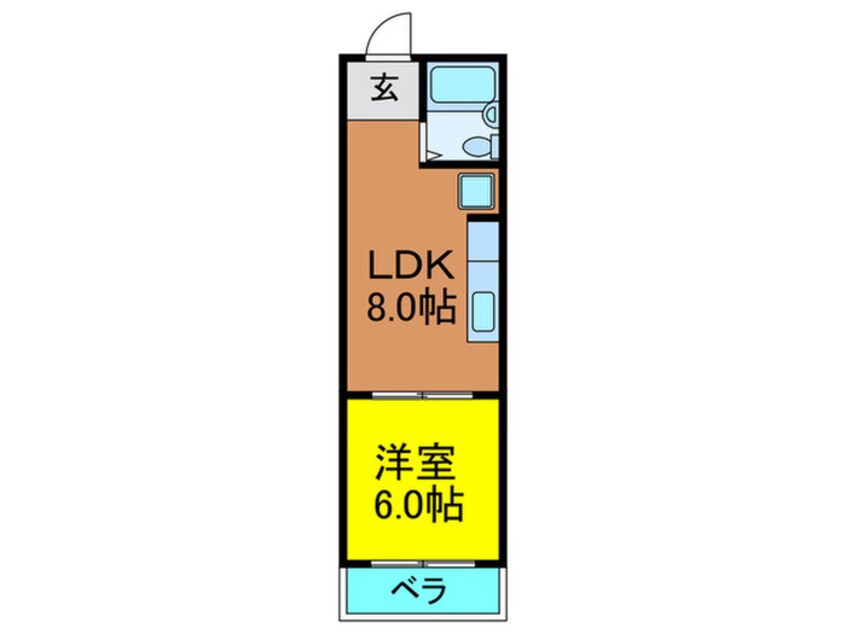 間取図 香里ロイヤルプラザ