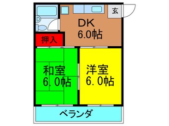 間取図 香里ロイヤルプラザ