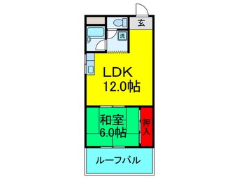 間取図 香里ロイヤルプラザ