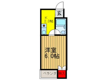 間取図 シャルマン中垣内