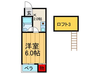 間取図 シャルマン中垣内