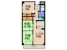 ＰＡＲＡＩＳ２０７ (ﾊﾟﾚ207) 3LDKの間取り