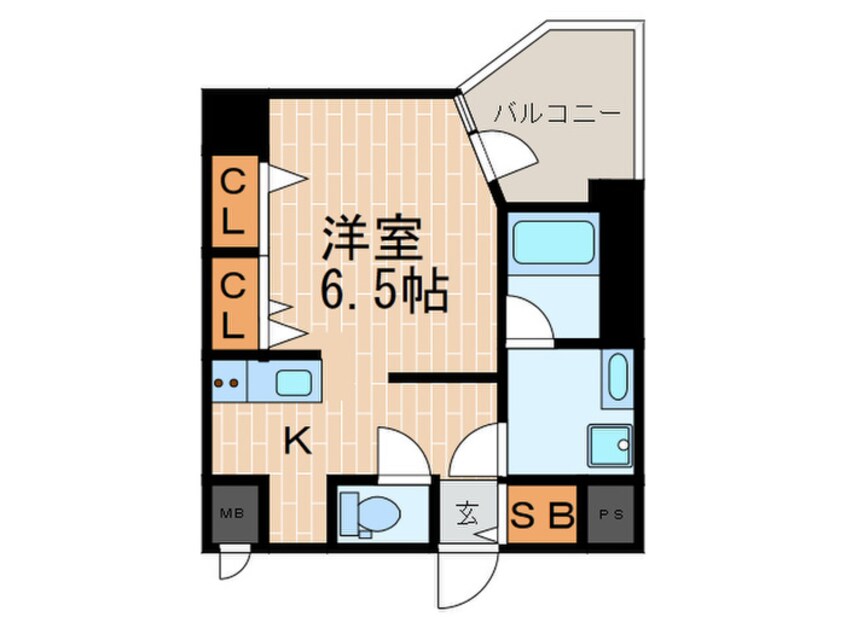 間取図 ブランＴＡＴ西宮本町Ⅱ