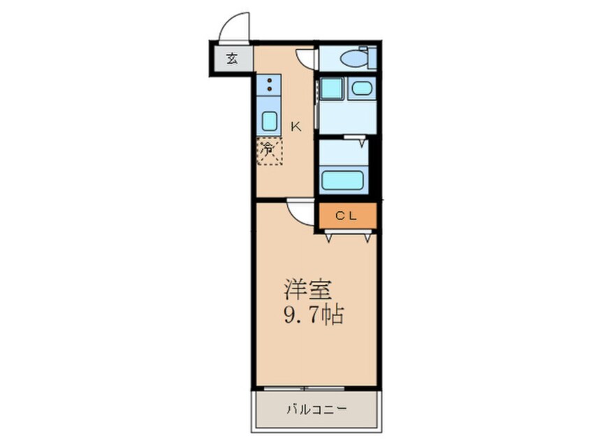 間取図 フジパレス出屋敷南