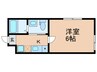ブリエ丹波口 1Kの間取り
