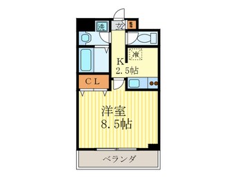 間取図 アルティスタ帷子ケ辻