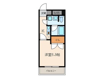 間取図 クリスタルプラザ