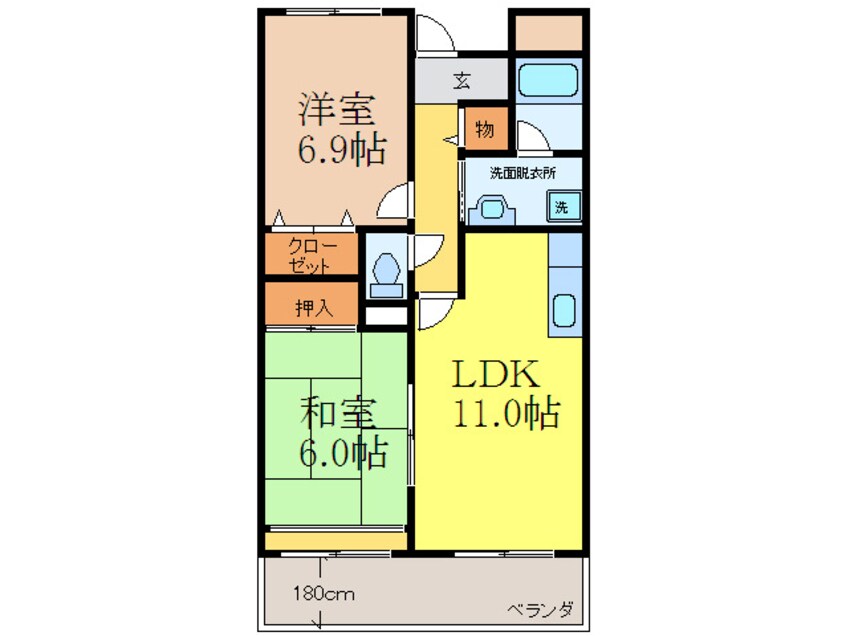 間取図 ラルク・アン・シェル