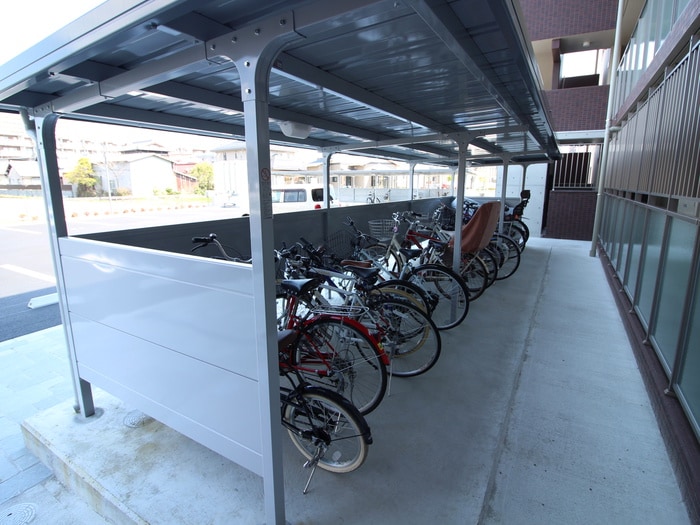 駐輪場 ハートフルマンション新左衛門