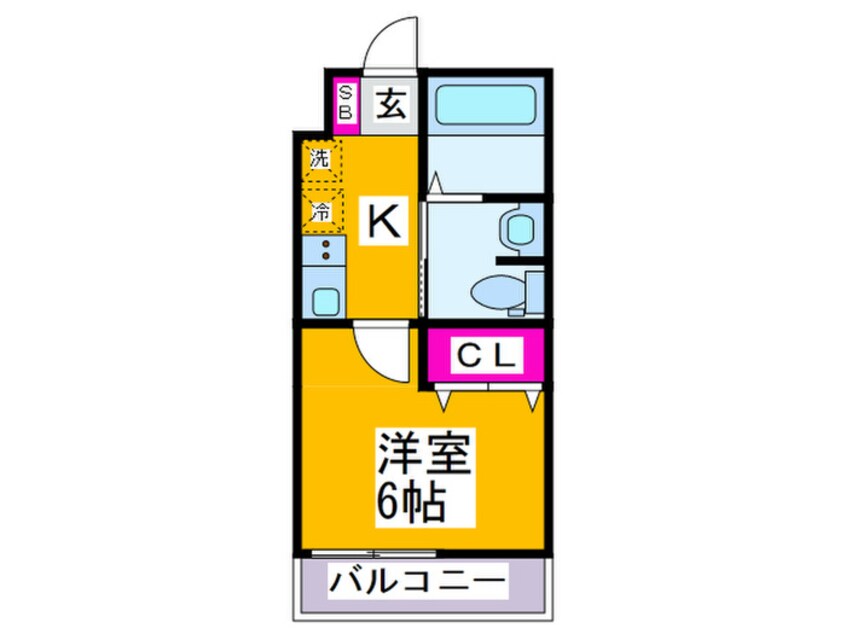 間取図 ブライト北巽