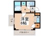 ツインツリー 1Kの間取り