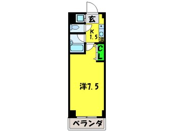 間取図 プルメリア玉出