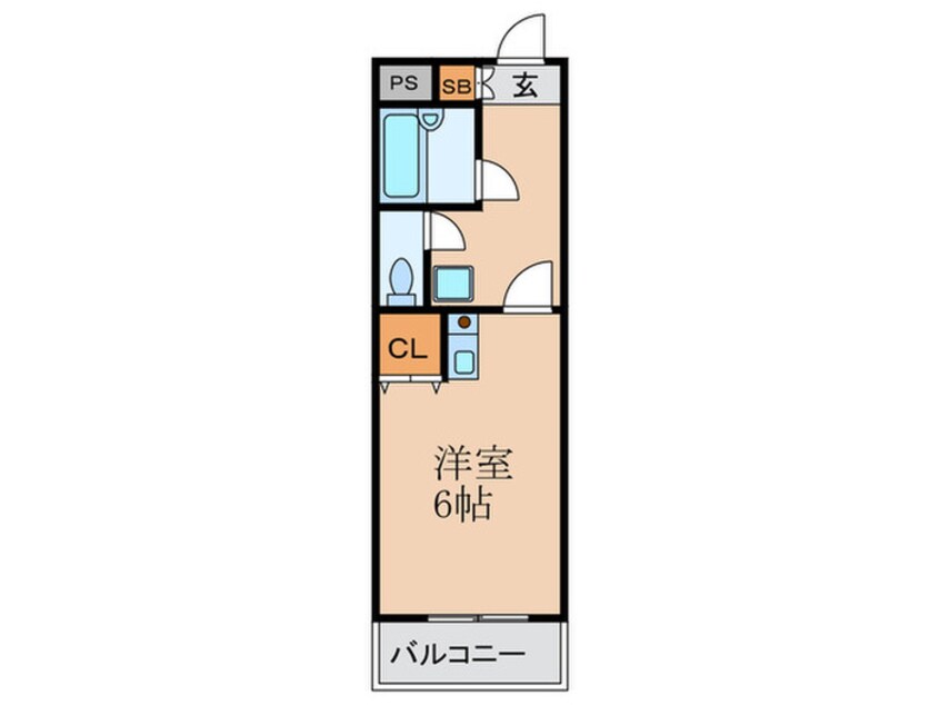 間取図 メゾン白百合