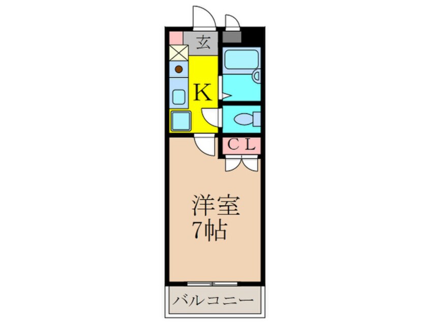 間取図 エルマ－ル御影