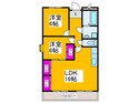 北野マンションの間取図