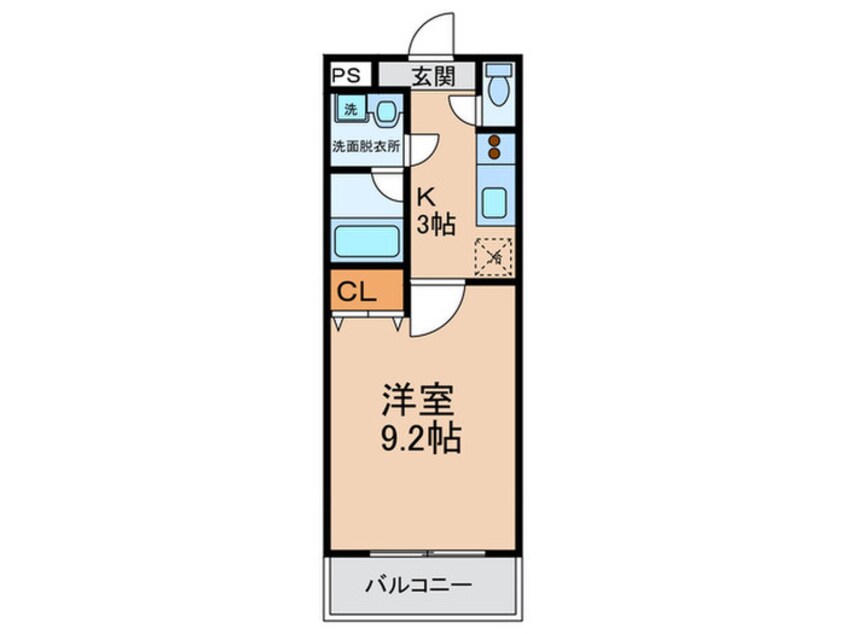 間取図 フジパレス住之江イ－スト