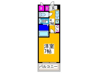 間取図 エイト新金岡