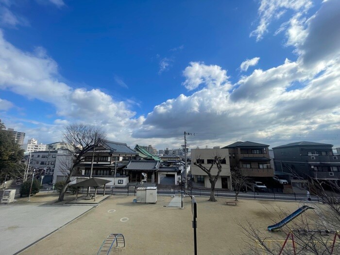 室内からの展望 ｽﾌﾟﾗﾝﾃﾞｨｯﾄﾞ天王寺ﾊﾟｰｸｻｲﾄﾞ