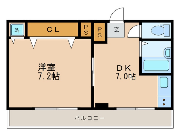 間取り図 大栄マンション