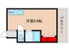 大栄マンション 1Rの間取り