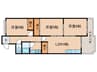 乾マンション 3LDKの間取り
