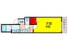 フジパレス長原駅西Ⅲ番館 1Kの間取り