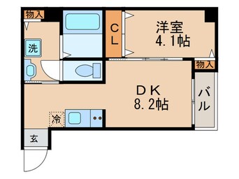 間取図 ボンジュール東山