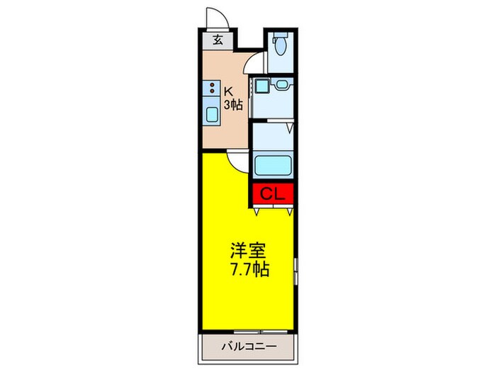 間取り図 フジパレス長原駅西Ⅴ番館