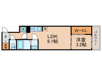 間取図 仮)シエーナグランデ四条烏丸