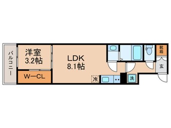 間取図 仮)シエーナグランデ四条烏丸