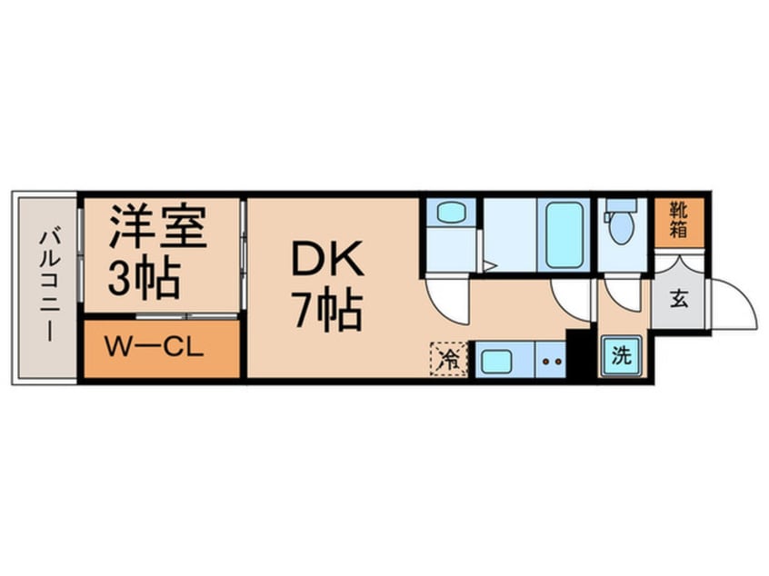 間取図 仮)シエーナグランデ四条烏丸