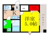 Tukasaレジデンス 1Kの間取り