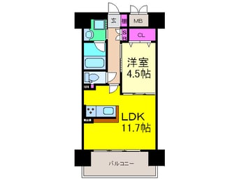 間取図 プレメント豊中