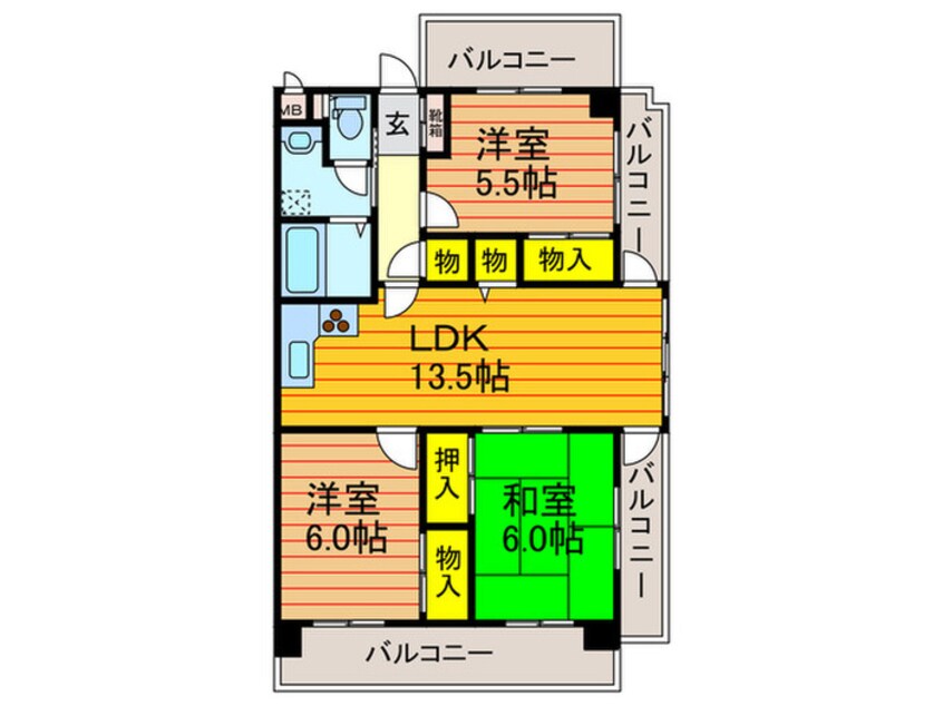 間取図 シ－ス９２