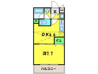 間取図 フジパレス初芝サウス