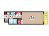 センチュリーショウエイⅢ 1Kの間取り