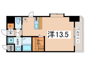 間取図 ロ－タリ－マンション長田東