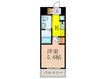 間取図 エスリ－ド新大阪SOUTH(505)