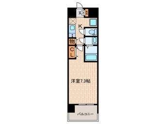 間取図 W-STYLE神戸Ⅱ(1208)