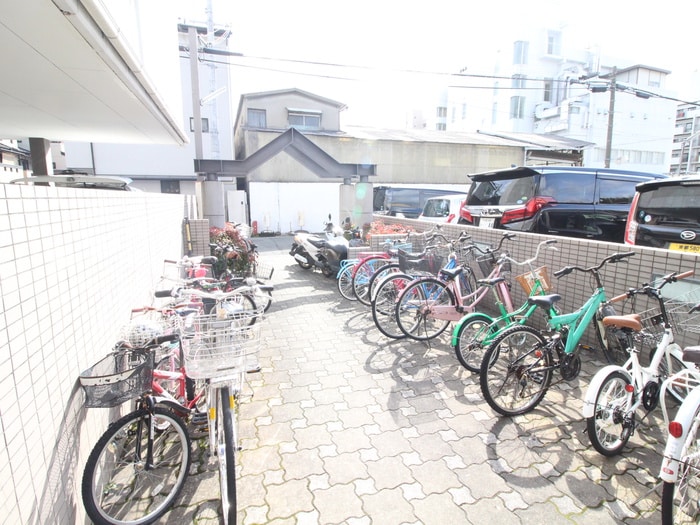 駐輪場 パ－クレットユニオンマンション