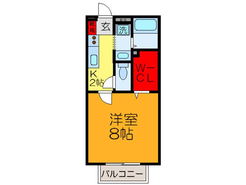 間取図 Ｄ-スクウェア