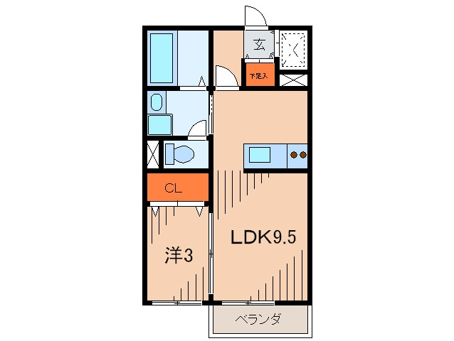 間取り図 グランフォ－ト